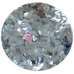 Paiete romb pentru decor unghii 011 Silver metalizat